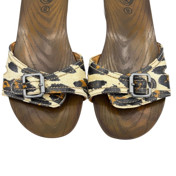 Dr. Scholl's Advanced Comfort Series Leopard Print Sandals  Size 8 - Picture 3 of 10